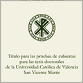 UCV - Título para las pruebas de Cubiertas para las Tesis Doctorales