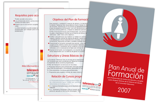 Tolerancia Cero - Plan Anual de Formación